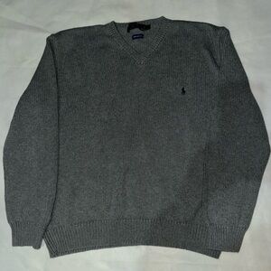 Ralph Lauren v-neck sweater 100% cotton